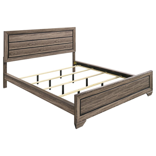 Kauffman California King, E.king, & Queen Panel Bed Washed Taupe - Royal Furniture & Gifts (MI) - Multi Location