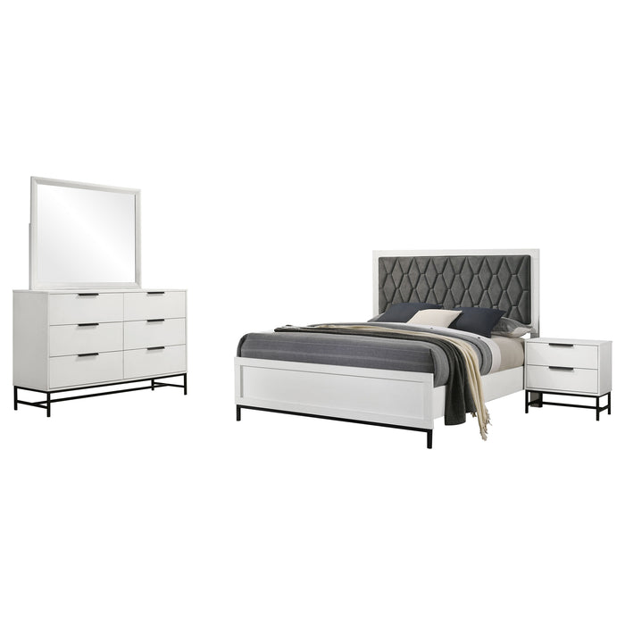 Sonora 4 Pc Bedroom Set - Royal Furniture & Gifts (MI) - Multi Location