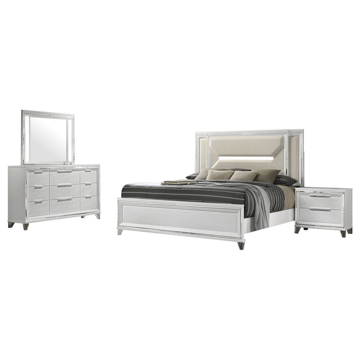 Marmore 4 Pc Bedroom Set - Royal Furniture & Gifts (MI) - Multi Location