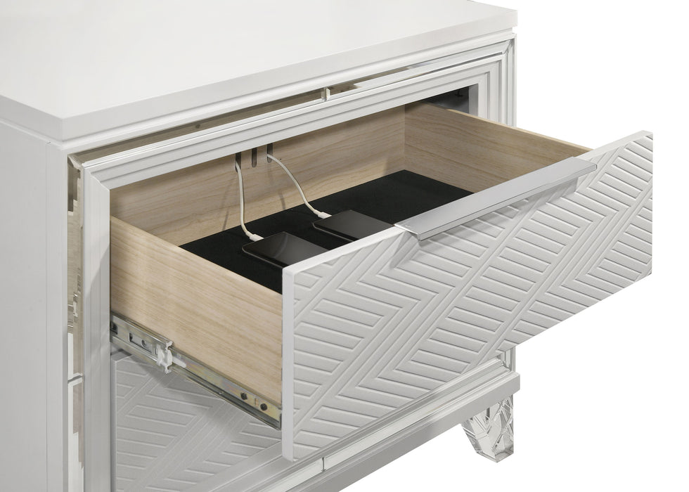 Marmore 4 Pc Bedroom Set - Royal Furniture & Gifts (MI) - Multi Location