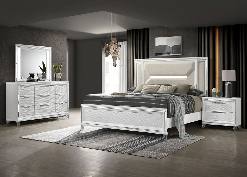 Marmore 4 Pc Bedroom Set - Royal Furniture & Gifts (MI) - Multi Location