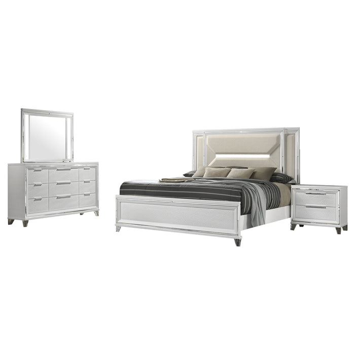 Marmore 4 Pc Bedroom Set - Royal Furniture & Gifts (MI) - Multi Location