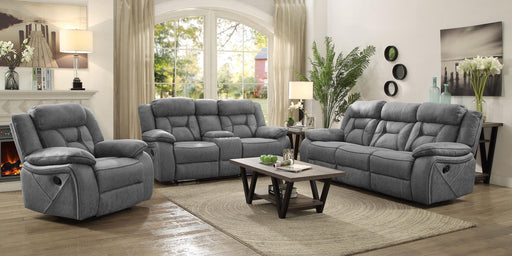 Higgins Upholstered Tufted Living Room Set - Royal Furniture & Gifts (MI) - Multi Location