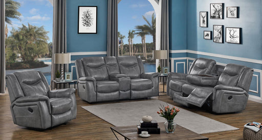 Conrad 3-piece Living Room Set Grey - Royal Furniture & Gifts (MI) - Multi Location