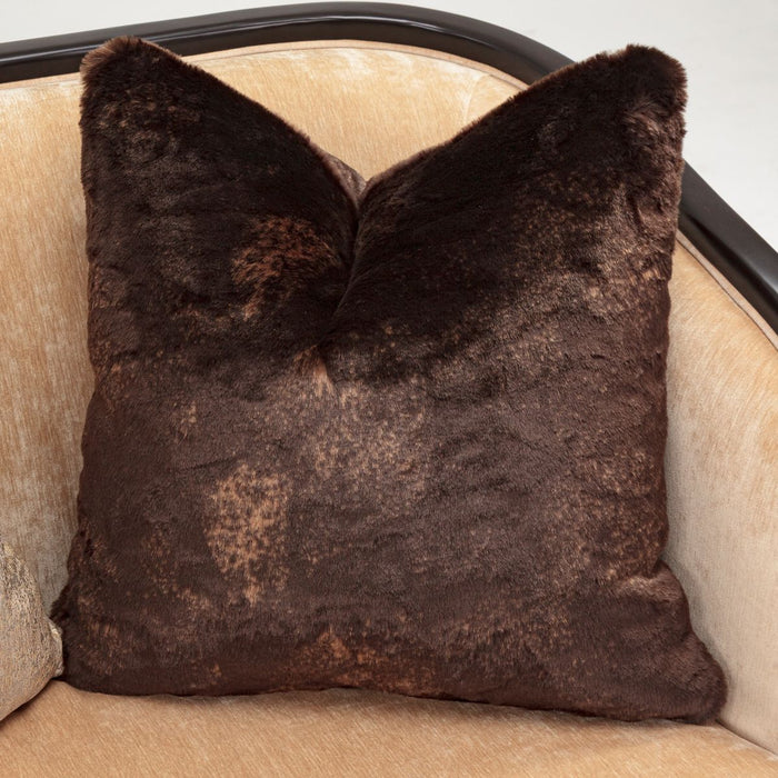 AICO Malibu Crest Chair & A Half in Dark Espresso