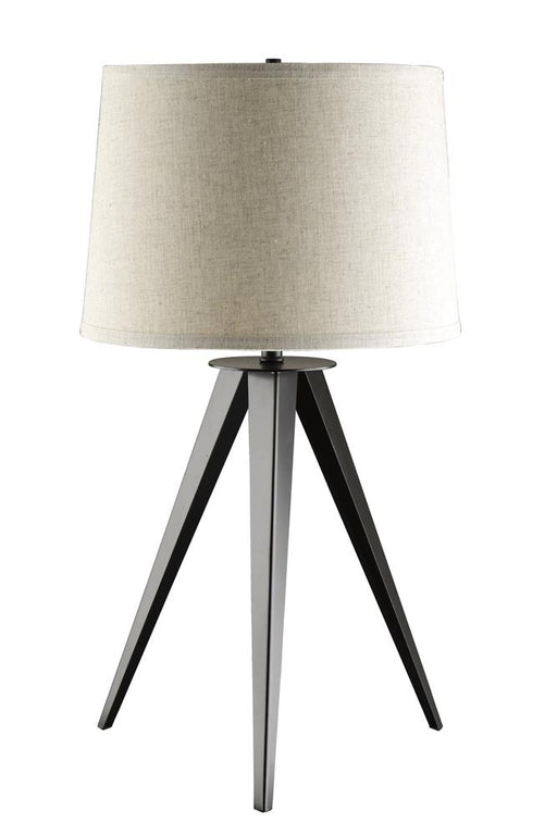 Sabat Tripod Base Table Lamp Black and Light Grey - Royal Furniture & Gifts (MI) - Multi Location