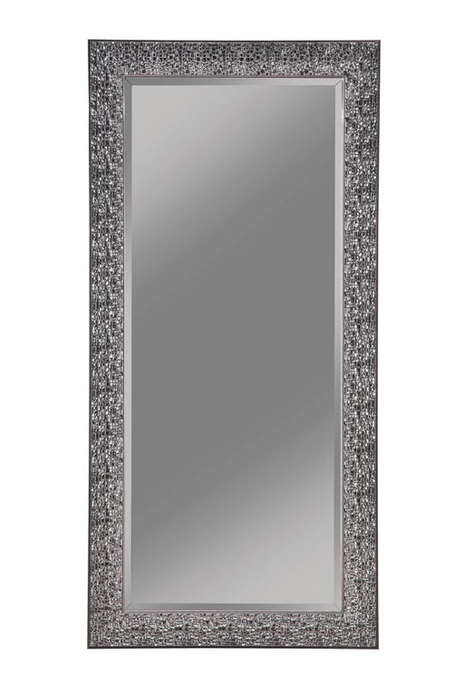 Rollins Rectangular Floor Mirror Black - Royal Furniture & Gifts (MI) - Multi Location