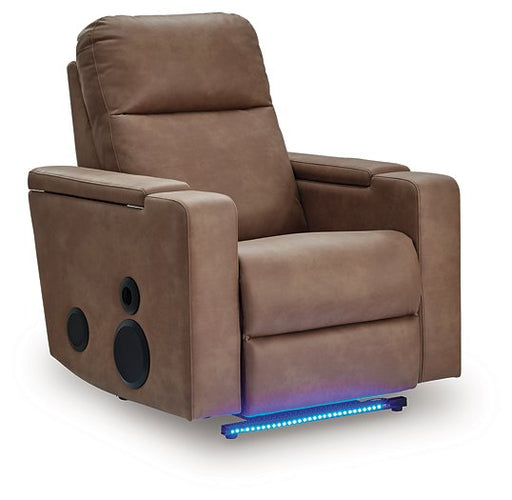 Lorrenton Power Glider Recliner with Audio System - Royal Furniture & Gifts (MI) - Multi Location
