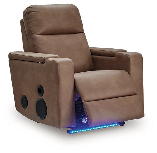 Lorrenton Power Glider Recliner with Audio System - Royal Furniture & Gifts (MI) - Multi Location