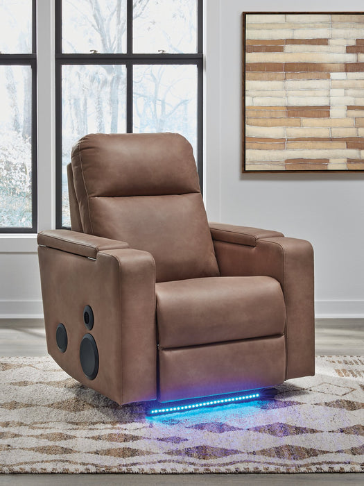 Lorrenton Power Glider Recliner with Audio System - Royal Furniture & Gifts (MI) - Multi Location