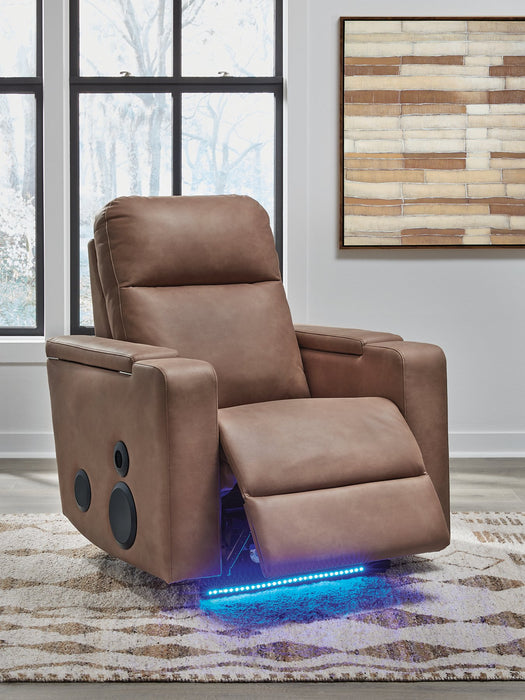 Lorrenton Power Glider Recliner with Audio System - Royal Furniture & Gifts (MI) - Multi Location