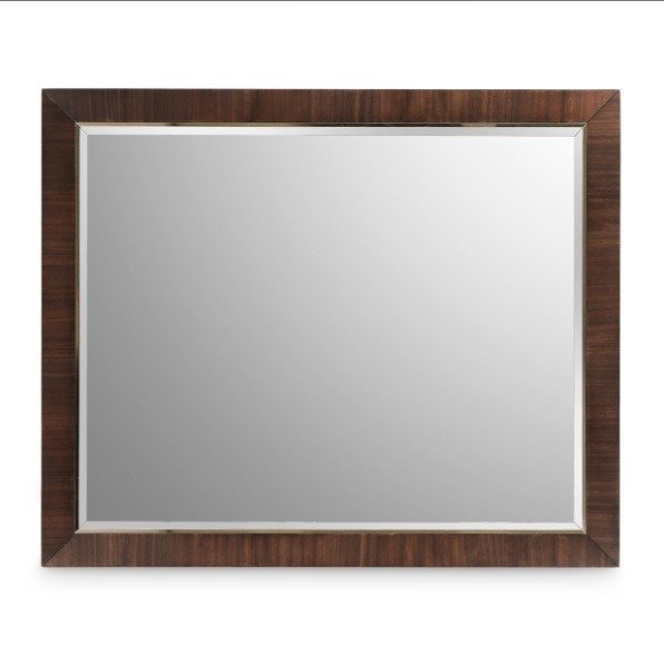 AICO Belmont Place Wall Mirror in Espresso
