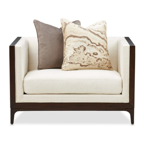 AICO Furniture Belmont Place Matching Chair in Espresso