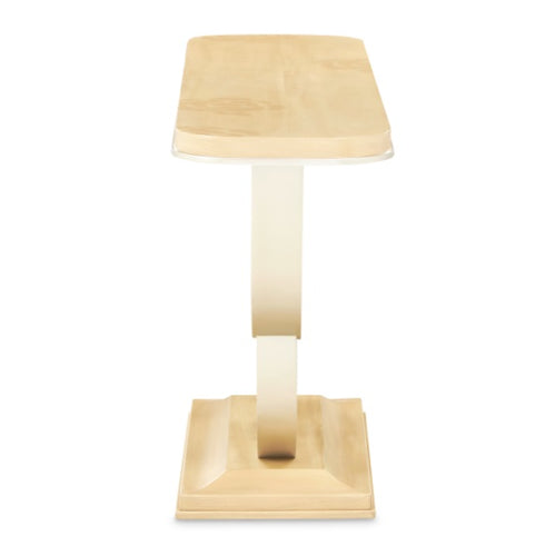 AICO Furniture Camellia Field Console Table in Caramel