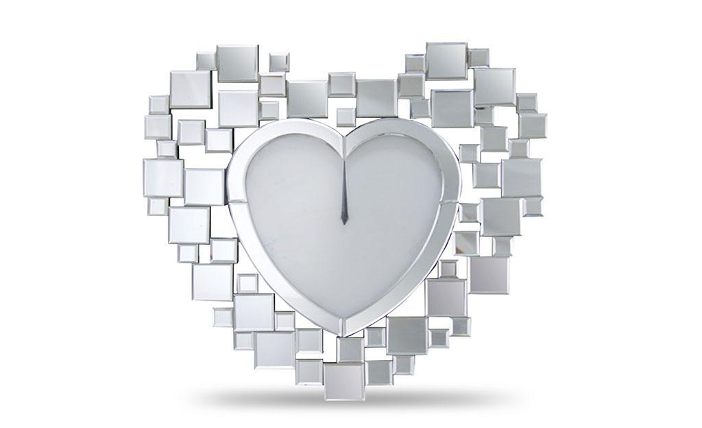 Montreal Heart Shaped Clock