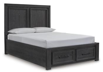 Foyland Panel Storage Bed - Royal Furniture & Gifts (MI) - Multi Location