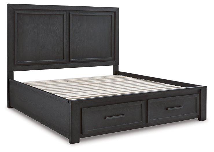 Foyland Panel Storage Bed - Royal Furniture & Gifts (MI) - Multi Location