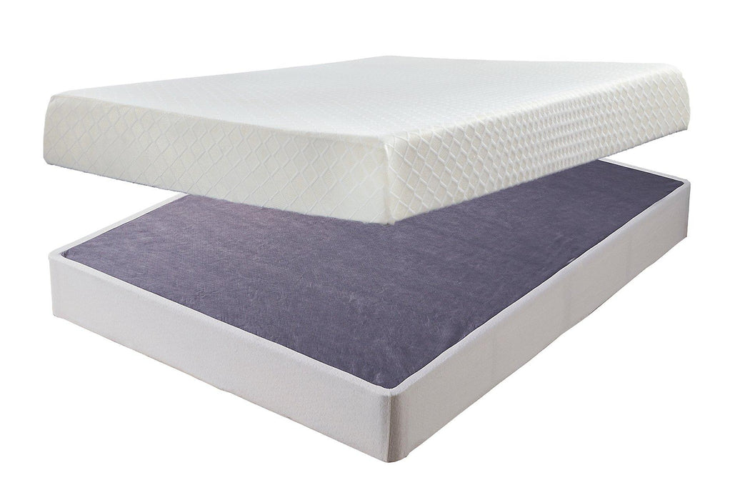 10 Inch Chime Memory Foam Mattress Set - Royal Furniture & Gifts (MI) - Multi Location