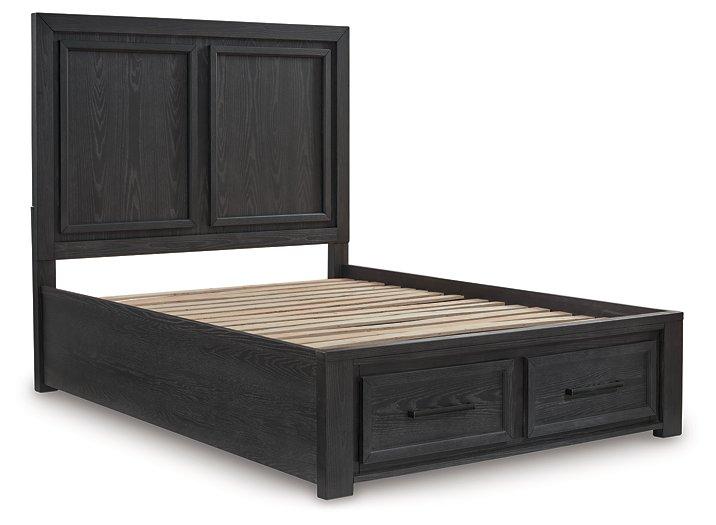 Foyland Panel Storage Bed - Royal Furniture & Gifts (MI) - Multi Location