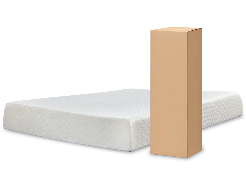 10 Inch Chime Memory Foam Mattress Set - Royal Furniture & Gifts (MI) - Multi Location