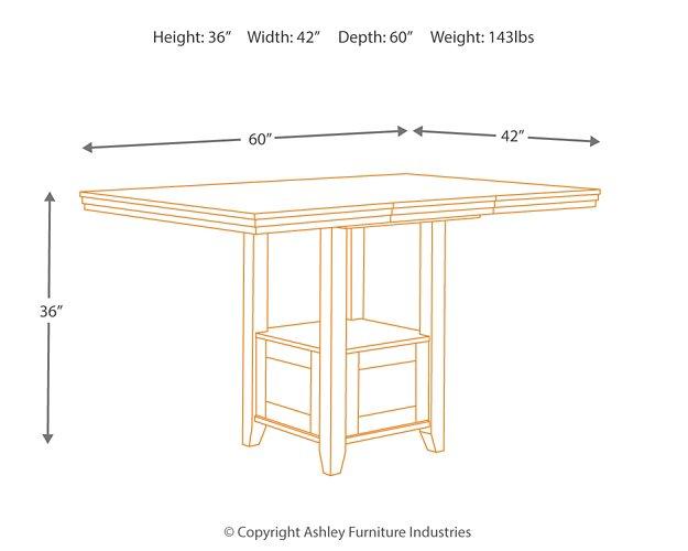 Ralene Counter Height Dining Set - Royal Furniture & Gifts (MI) - Multi Location