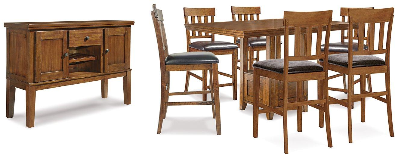 Ralene Counter Height Dining Set - Royal Furniture & Gifts (MI) - Multi Location
