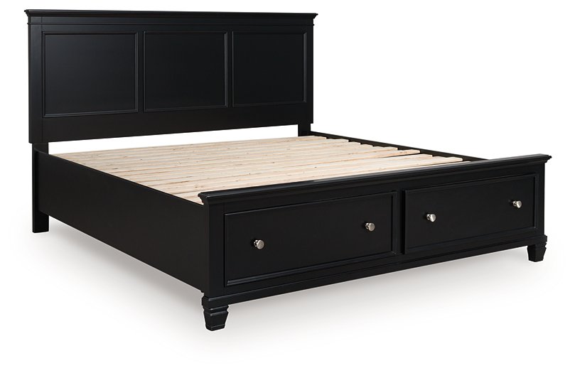 Lanolee Panel Storage Bed