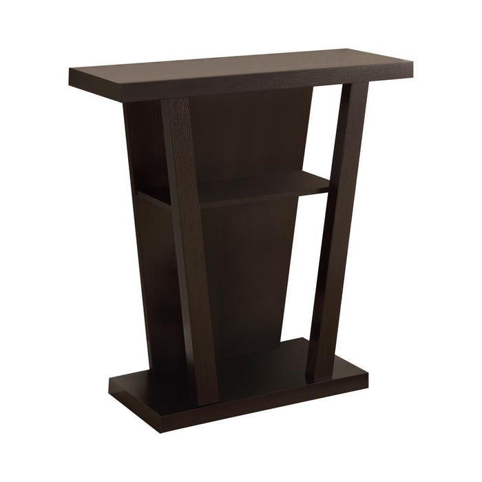 Evanna 2-shelf Console Table Cappuccino - Royal Furniture & Gifts (MI) - Multi Location