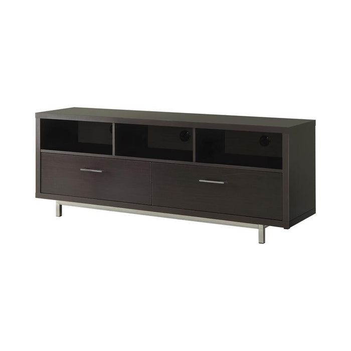 Casey 2-drawer Rectangular TV Console Cappuccino - Royal Furniture & Gifts (MI) - Multi Location