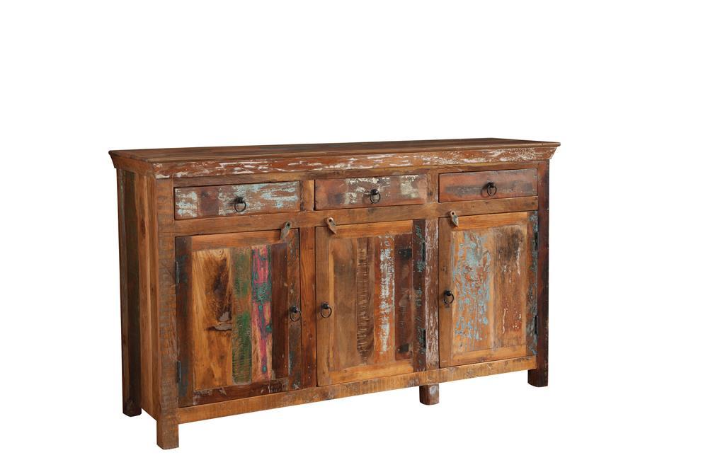 Harper 4-drawer Accent Cabinet Reclaimed Wood - Royal Furniture & Gifts (MI) - Multi Location