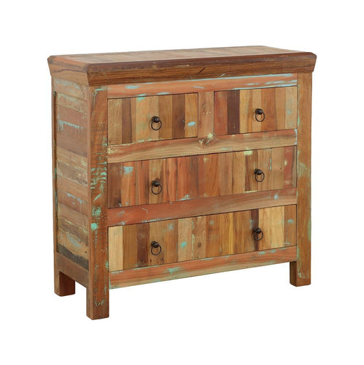 Harper 4-drawer Accent Cabinet Reclaimed Wood - Royal Furniture & Gifts (MI) - Multi Location