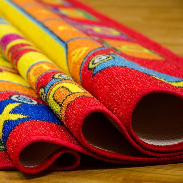 ABBEY Red & Multi 5' X 8' Area Rug