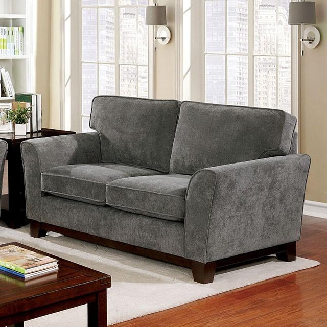 Caldicot Gray Love Seat - Royal Furniture & Gifts (MI) - Multi Location
