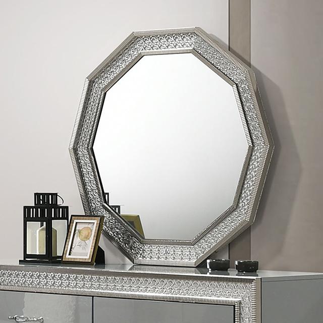 Cassiopeia Decagon Mirror - Royal Furniture & Gifts (MI) - Multi Location