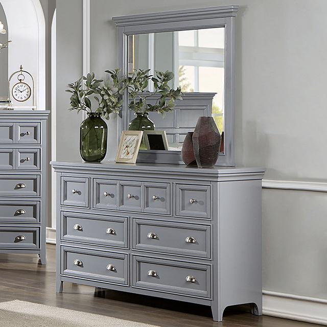 CASTLILE Dresser, Gray - Royal Furniture & Gifts (MI) - Multi Location
