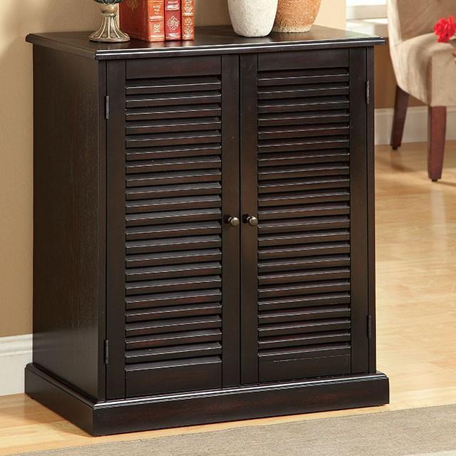 Della Espresso Shoe Cabinet - Royal Furniture & Gifts (MI) - Multi Location