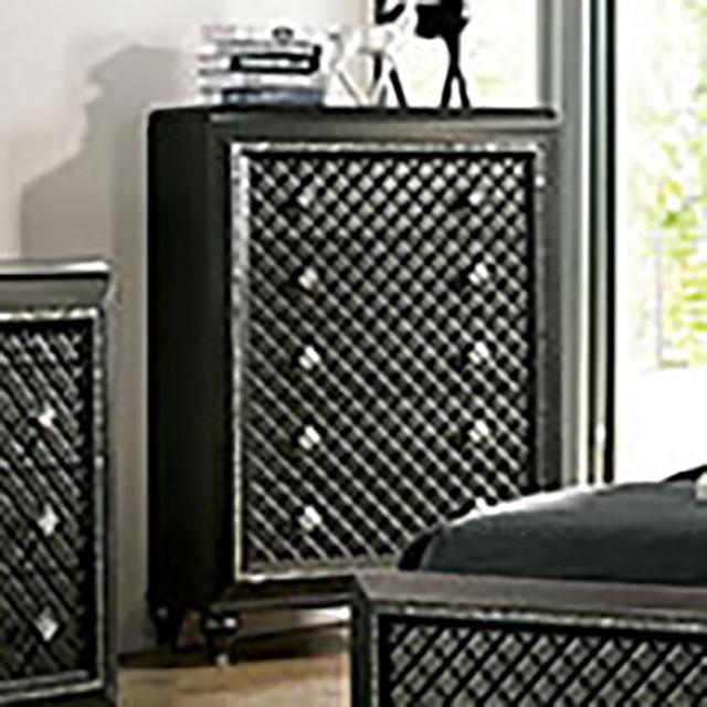 Demetria Metallic Gray Chest - Royal Furniture & Gifts (MI) - Multi Location