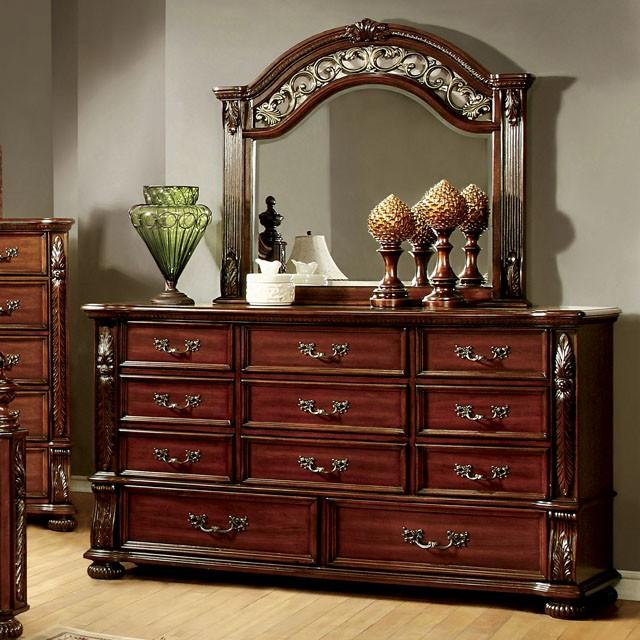 ARTHUR Brown Cherry Dresser - Royal Furniture & Gifts (MI) - Multi Location