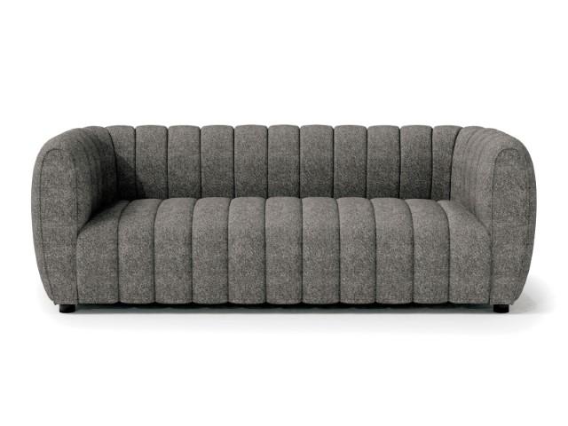 AVERSA Sofa, Black, Gray, & White