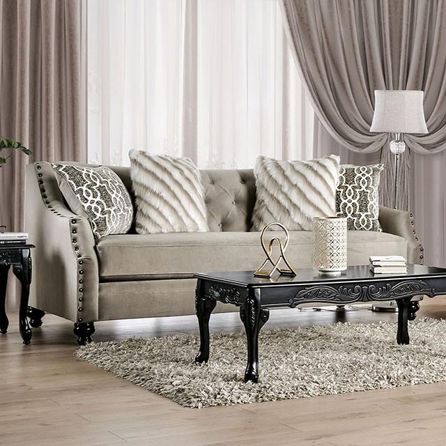 Ezrin Light Brown Sofa - Royal Furniture & Gifts (MI) - Multi Location