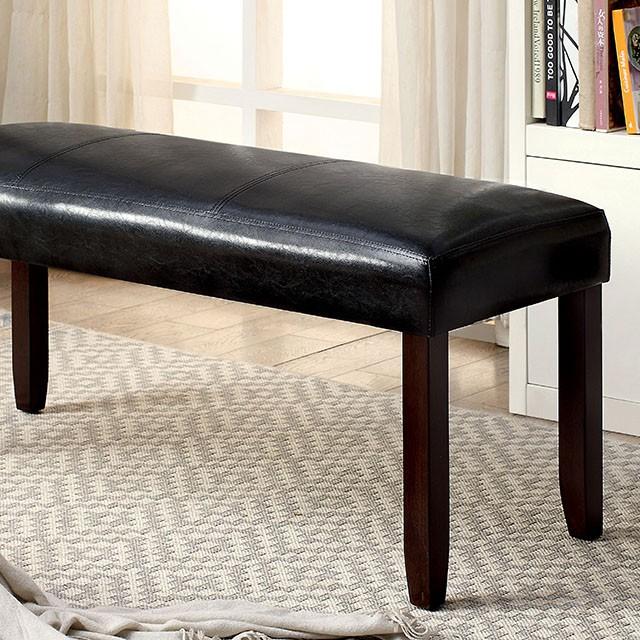 EMMONS I Dark Cherry/Espresso Bench - Royal Furniture & Gifts (MI) - Multi Location