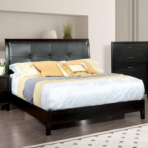Enrico Full Queen Bed Brown, Black, & Cherry - Royal Furniture & Gifts (MI) - Multi Location
