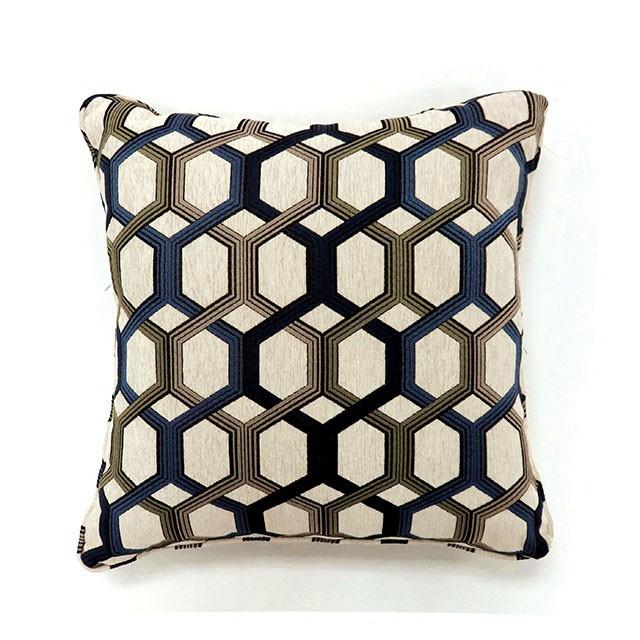 Comney Blue 18" X 18" Pillow, Blue (2/CTN) - Royal Furniture & Gifts (MI) - Multi Location