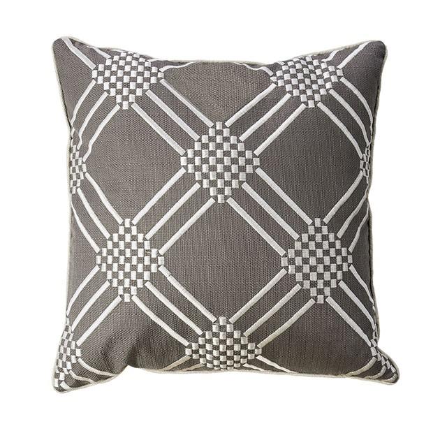 Bess Gun Metal 20" X 20" Pillow, Gunmetal (2/CTN) - Royal Furniture & Gifts (MI) - Multi Location