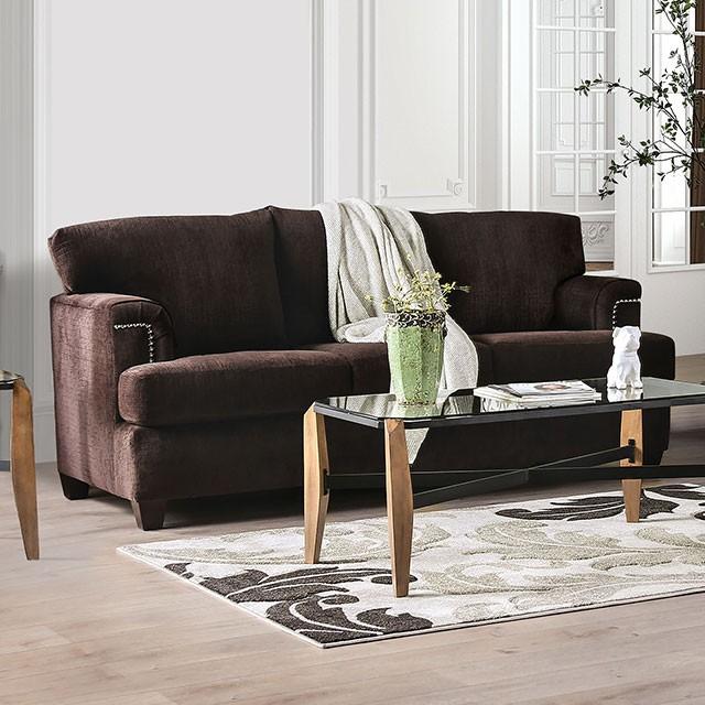 Brynlee Chocolate Sofa (*Pillows Sold Separately) - Royal Furniture & Gifts (MI) - Multi Location