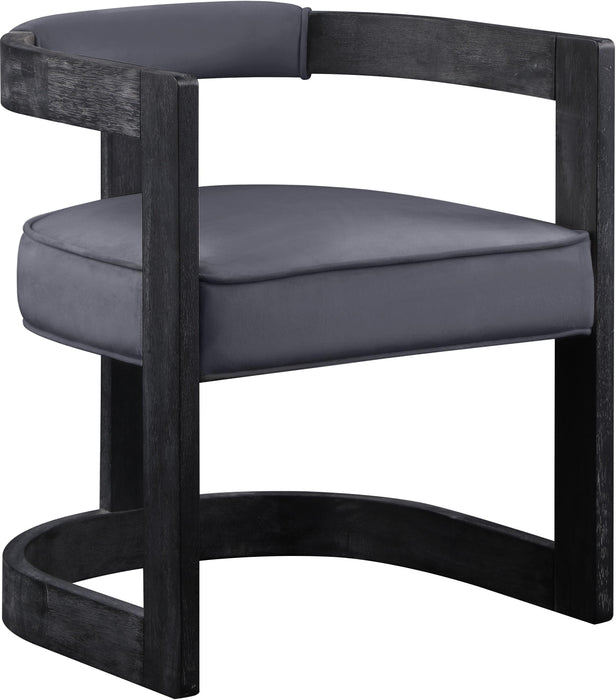 Regency Grey Velvet Dining Chair - Royal Furniture & Gifts (MI) - Multi Location