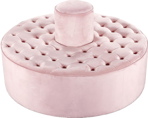 Banquet Pink Velvet Ottoman/Bench - Royal Furniture & Gifts (MI) - Multi Location