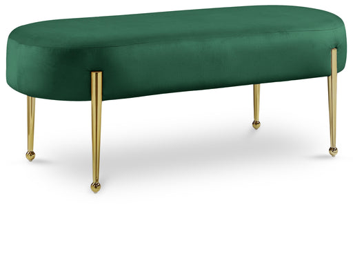 Gia Green Velvet Bench - Royal Furniture & Gifts (MI) - Multi Location