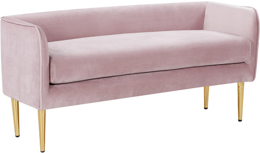 Audrey Pink Velvet Bench - Royal Furniture & Gifts (MI) - Multi Location