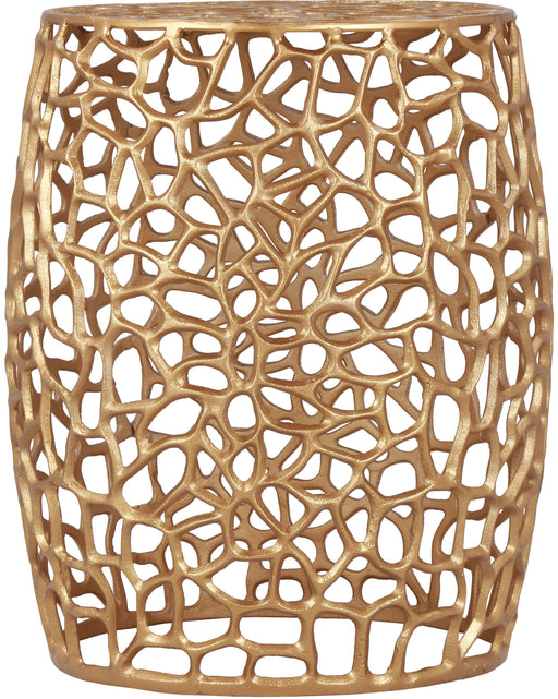 Priya Gold End Table - Royal Furniture & Gifts (MI) - Multi Location